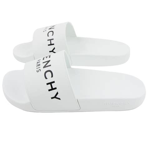 white givenchy slides men|givenchy platform slides.